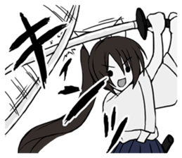 Samurai hero sticker #3448605