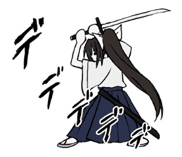 Samurai hero sticker #3448621
