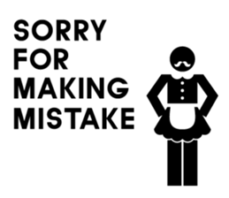 Greeting sticker of pictograms sticker #3449202