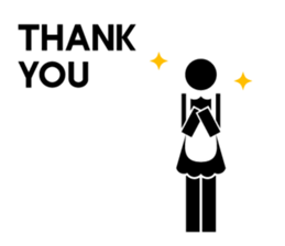 Greeting sticker of pictograms sticker #3449203