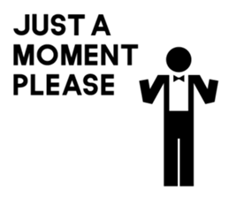 Greeting sticker of pictograms sticker #3449204