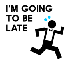 Greeting sticker of pictograms sticker #3449231