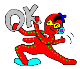Octopu-chu sticker #3449236