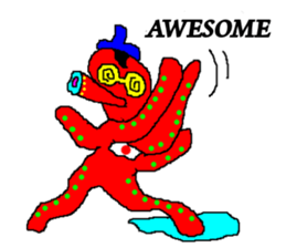 Octopu-chu sticker #3449237