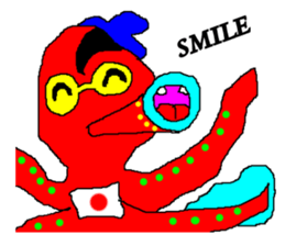 Octopu-chu sticker #3449240