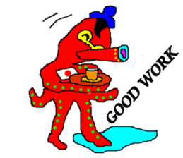 Octopu-chu sticker #3449241