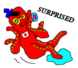 Octopu-chu sticker #3449244