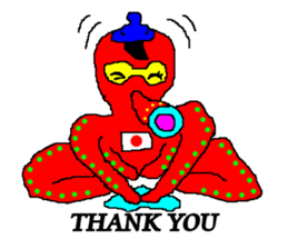Octopu-chu sticker #3449246