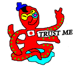 Octopu-chu sticker #3449249