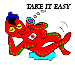 Octopu-chu sticker #3449254