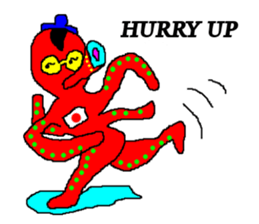 Octopu-chu sticker #3449255