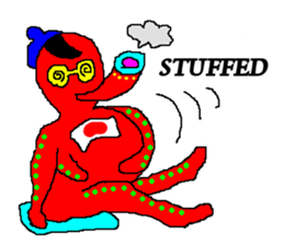 Octopu-chu sticker #3449256
