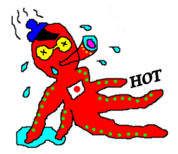 Octopu-chu sticker #3449258
