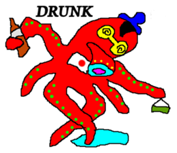 Octopu-chu sticker #3449260