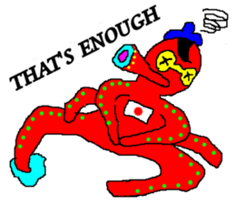 Octopu-chu sticker #3449262