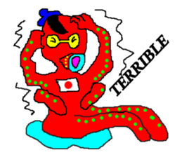 Octopu-chu sticker #3449263