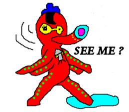Octopu-chu sticker #3449265