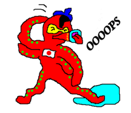 Octopu-chu sticker #3449266