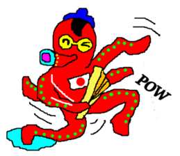 Octopu-chu sticker #3449270