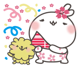 Hello! Sakura the rabbit sticker #3450042