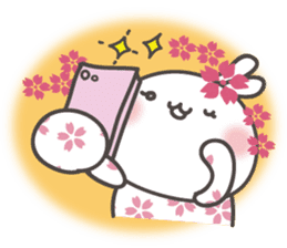 Hello! Sakura the rabbit sticker #3450048
