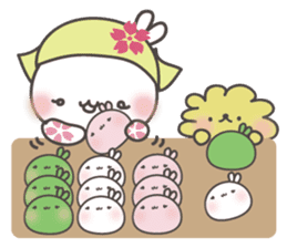Hello! Sakura the rabbit sticker #3450059