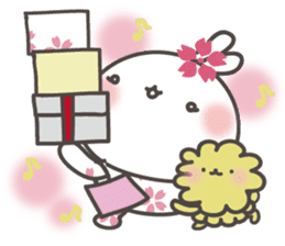 Hello! Sakura the rabbit sticker #3450063