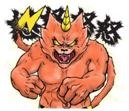 Thunder god GoroNyan sticker #3450613
