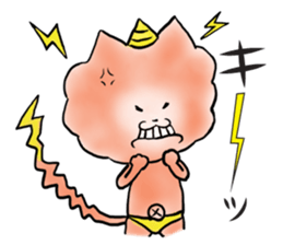 Thunder god GoroNyan sticker #3450615