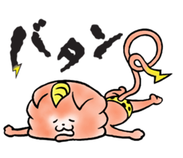 Thunder god GoroNyan sticker #3450627