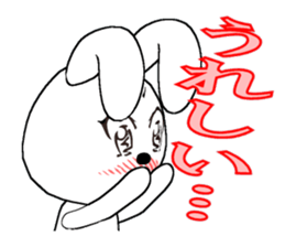 28th edition white rabbit expressive sticker #3451439