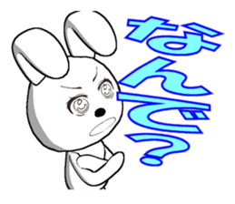 28th edition white rabbit expressive sticker #3451453