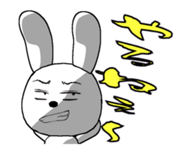 28th edition white rabbit expressive sticker #3451460