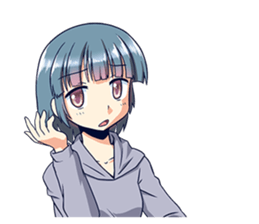 Homeless God and Nerd Girl sticker #3451497