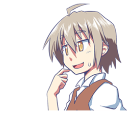 Homeless God and Nerd Girl sticker #3451499