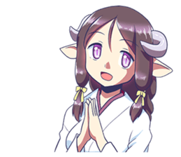 Homeless God and Nerd Girl sticker #3451507