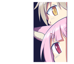 Homeless God and Nerd Girl sticker #3451512