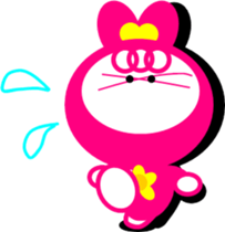 Rabbits love sticker #3452160