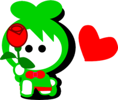 Rabbits love sticker #3452161