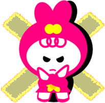 Rabbits love sticker #3452166