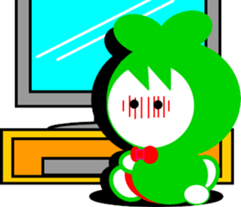 Rabbits love sticker #3452190