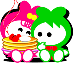 Rabbits love sticker #3452193