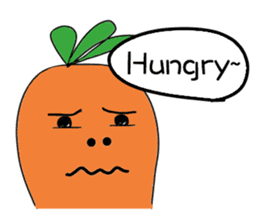 Man Carrot (English Version) sticker #3452237