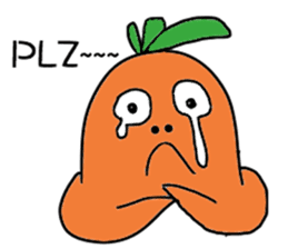 Man Carrot (English Version) sticker #3452239