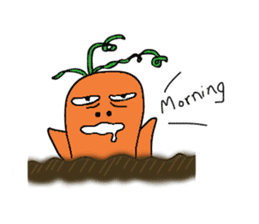 Man Carrot (English Version) sticker #3452250