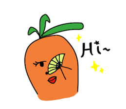 Man Carrot (English Version) sticker #3452252