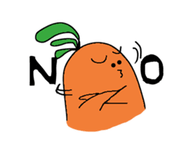 Man Carrot (English Version) sticker #3452253