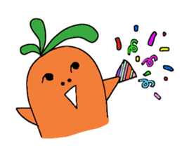 Man Carrot (English Version) sticker #3452255