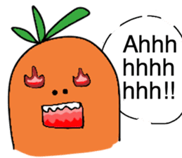 Man Carrot (English Version) sticker #3452257