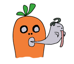 Man Carrot (English Version) sticker #3452268
